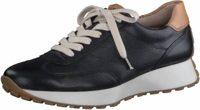 Paul Green Zwarte Sneaker Black Dames