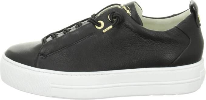 Paul Green Zwarte Sneakers Black Dames