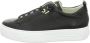 Paul Green 5017 Lage sneakers Leren Sneaker Dames Zwart - Thumbnail 7
