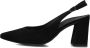 PAUL GREEN Slingbacks Dames 6101 Maat: 40 5 Materiaal: Suède Kleur: Zwart - Thumbnail 3