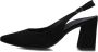 PAUL GREEN Slingbacks Dames 6101 Maat: 37 5 Materiaal: Suède Kleur: Zwart - Thumbnail 2