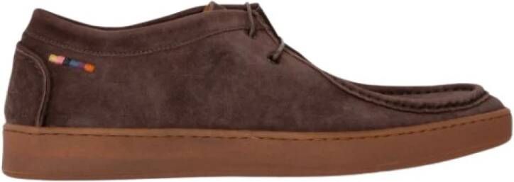 Paul Smith Italiaanse Suede Vargo Schoenen Brown Heren