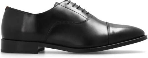 Paul Smith Leren Oxford schoenen Black Heren