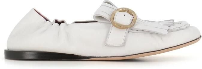 Paul Smith Buckle Fringed Loafer