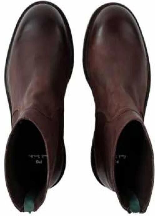 Paul Smith Chocolade Leren Ritslaarzen Falk - Foto 2