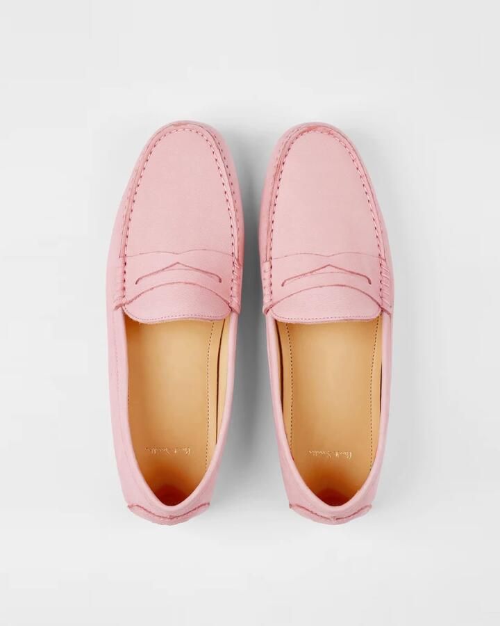 Paul Smith Gele Swirl Geborduurde Rij Mocassins