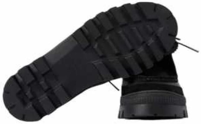 PS By Paul Smith Zwarte korrelige leren loafers Monda model - Foto 2