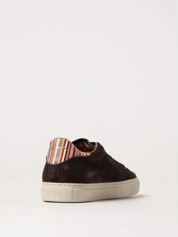 Paul Smith Suede Zebra Stripe Low Top Sneakers