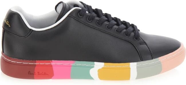 Paul Smith Swirl Leren Sneakers in Zwart Black Dames - Foto 2