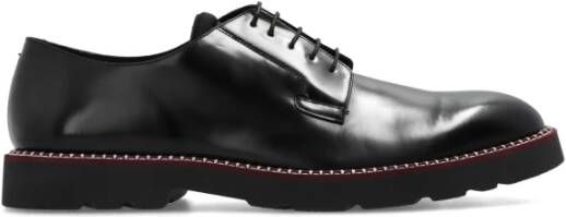 Paul Smith Ras leren schoenen Black Heren