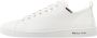 Ps Paul Smith Mens Shoe Miyata Lage sneakers Leren Sneaker Heren Wit - Thumbnail 7