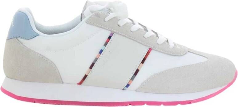 Paul Smith Witte Damessneakers Booker Ontwerp White Dames