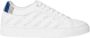 Paul Smith Low-Top Sneakers blanche perforee logo cuir basso Paul Smi in wit - Thumbnail 1