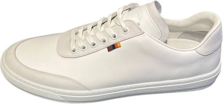 Paul Smith Witte leren sneakers klassieke luxe