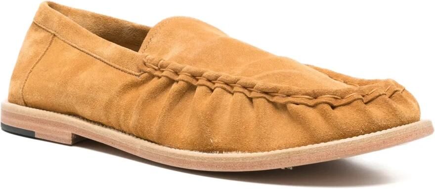 Paura Ruched Suede Loafers - Foto 2