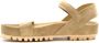 Pedro García Modder Chamois Sandalen Beige Dames - Thumbnail 3