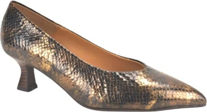 Pedro Miralles Brons print Pump +tip 4cm