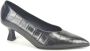 Pedro Miralles Croco Pump +tip 4cm - Thumbnail 1