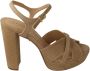 Pedro Miralles High Heel Sandals Beige Dames - Thumbnail 1