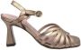 Pedro Miralles Roségouden Hoge Hak Sandalen - Thumbnail 1