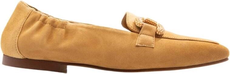 Pedro Miralles Stijlvolle Cognac Loafer Brown Dames