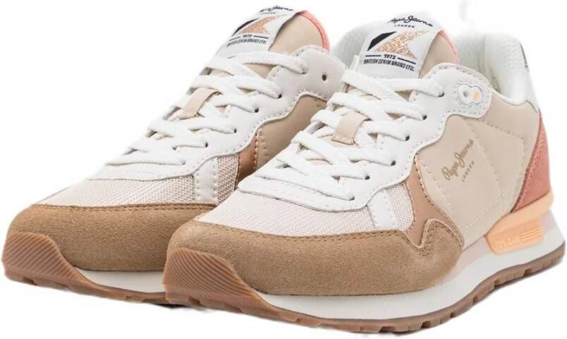 Pepe Jeans Brit MIX W Sneakers Multicolor Dames