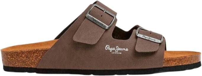 Pepe Jeans Bruine Bio Chicago Sandalen
