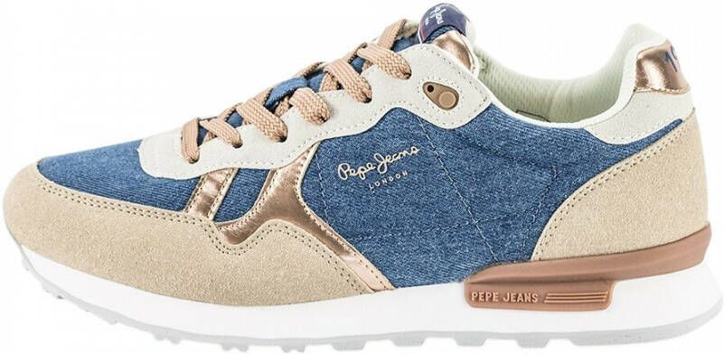 Heren Lage sneakers Heren Schoenen voor voor Sneakers voor Lage sneakers  Pepe Jeans Denim Fietsschoenen in het Blauw voor heren allware.com.br
