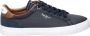 Pepe Jeans Kenton Court Sneakers Navy Heren - Thumbnail 2