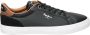 Pepe Jeans Kenton Court Sneakers Heren Black - Thumbnail 2