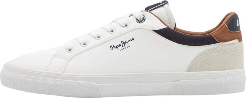 Pepe Jeans Kenton Court Sneakers White Heren