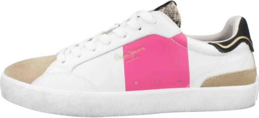 Pepe Jeans Lane Elle W Sneakers White Dames