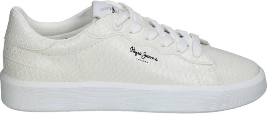 Pepe Jeans Modieuze Sportschoenen White Dames