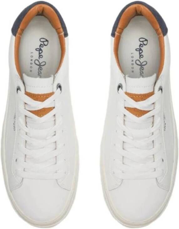 Pepe Jeans Heren Sneaker Yogi Original 23 White WIT - Foto 13