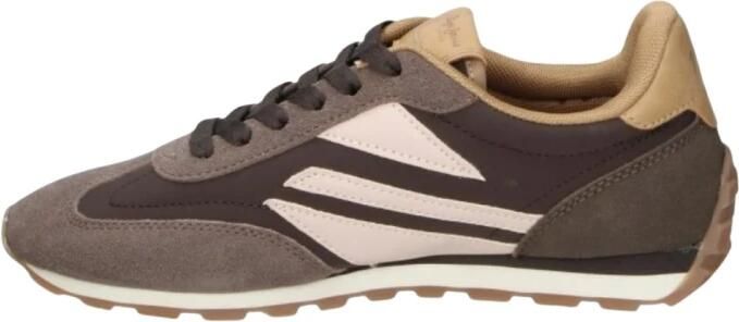 Pepe Jeans Sneakers laag 'Jane' crème bruin karamel