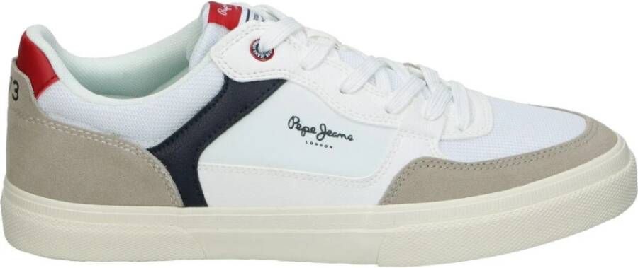 Pepe Jeans Sport Series Heren Sportschoenen Met Leer Multicolor - Foto 14