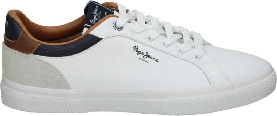 Pepe Jeans Heren Schoenen Klassieke Stijl White Heren - Foto 4