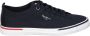 Pepe Jeans Brady Basic Lage Sneakers Blauw Jongen - Thumbnail 2