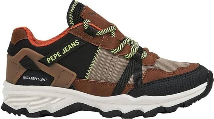Pepe Jeans Sneakers Bruin Dames