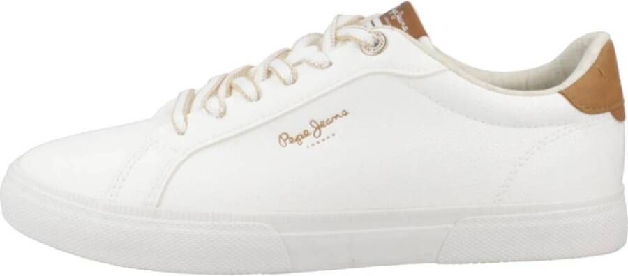 Pepe Jeans Stijlvolle Kenton Max W Sneakers White Dames - Foto 4