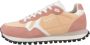 Pepe Jeans Stijlvolle Print Sneakers voor Modieuze Vrouwen Orange Dames - Thumbnail 1