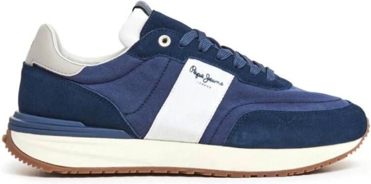 Pepe Jeans Tape Sneakers Blue Heren