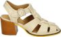 Pertini Beige Leren Sportieve Sandalen - Thumbnail 1