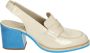 Pertini Beige Sling-back Sandaal met Rubberen Zool - Thumbnail 1