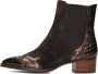 PERTINI Enkellaarsjes Dames 32519 Maat: 37 5 Materiaal: Leer Kleur: Zwart - Thumbnail 3