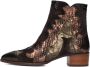PERTINI Enkellaarsjes Dames 32709 Maat: 39 5 Materiaal: Suède Kleur: Brons - Thumbnail 3