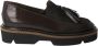 Pertini Bruine Loafer met Kwastjes - Thumbnail 1