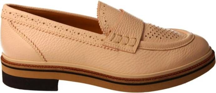 Pertini Dames Maquillaje Leren Loafer Pink Dames