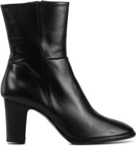Pertini Enkellaarsjes Dames Laarzen Damesschoenen Leer 32130 Zwart