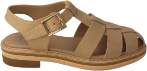 Pertini Flat Sandals Beige Dames